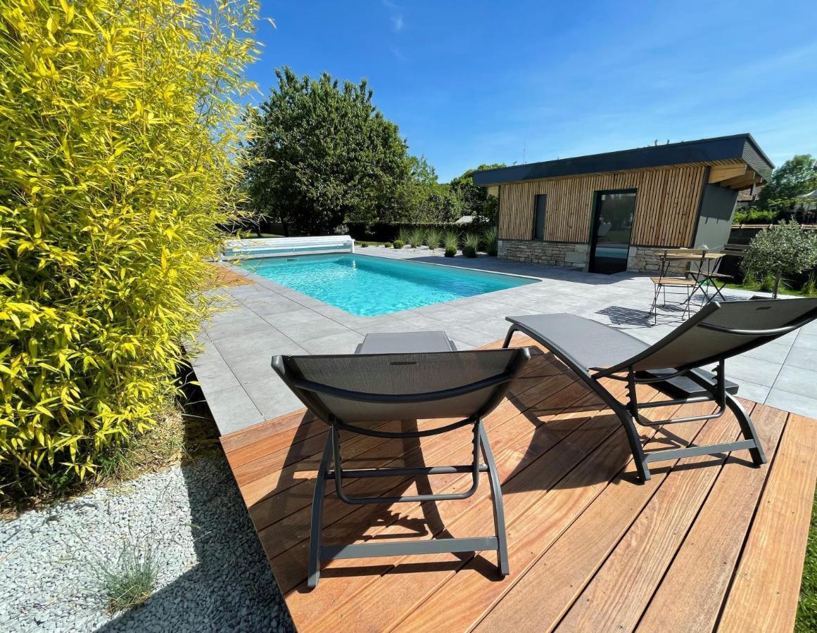 Sejour Detente - Appart'Hotel N 1 Avec Jaccuzi, Piscine Et Petit-Dejeuner Chouzelot Екстер'єр фото